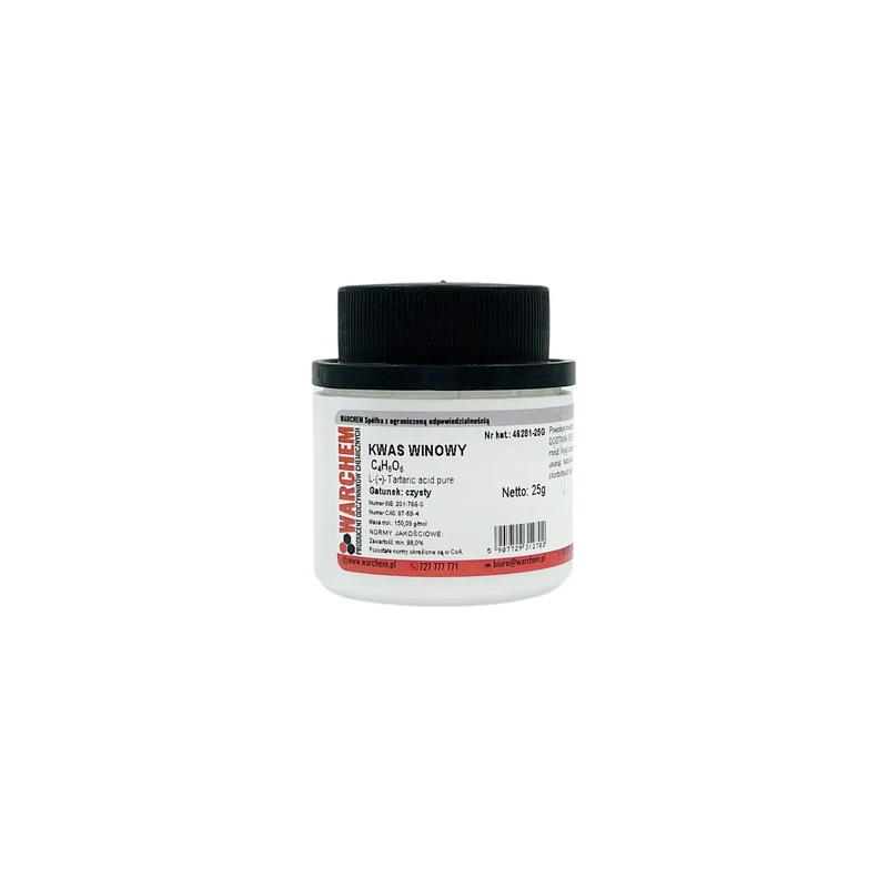 Weinsäure - rein 25g WARCHEM