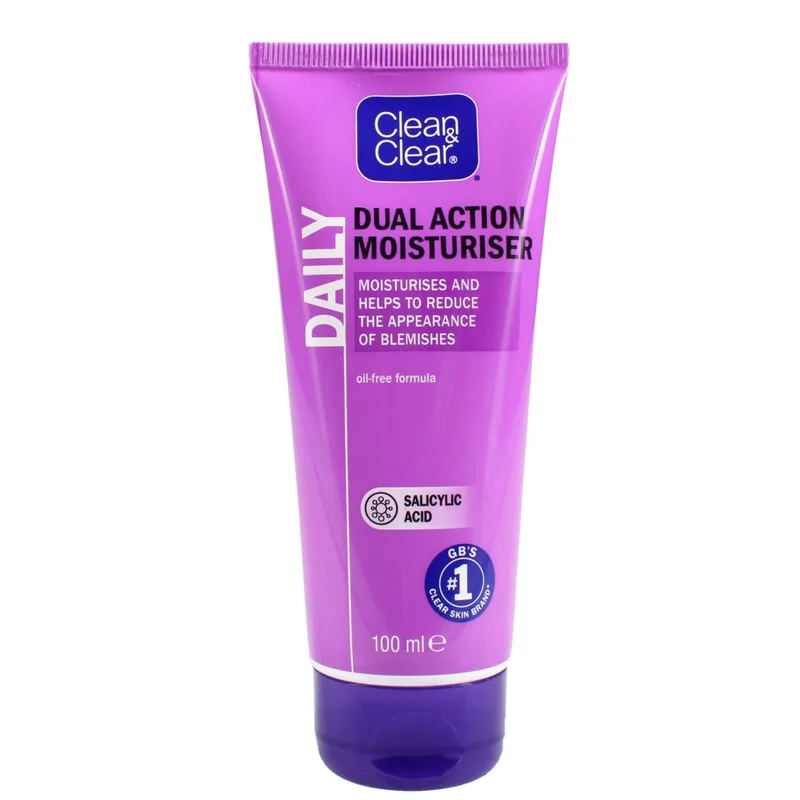 Clean & Clear Dual Action Moisturising Cream 100ml