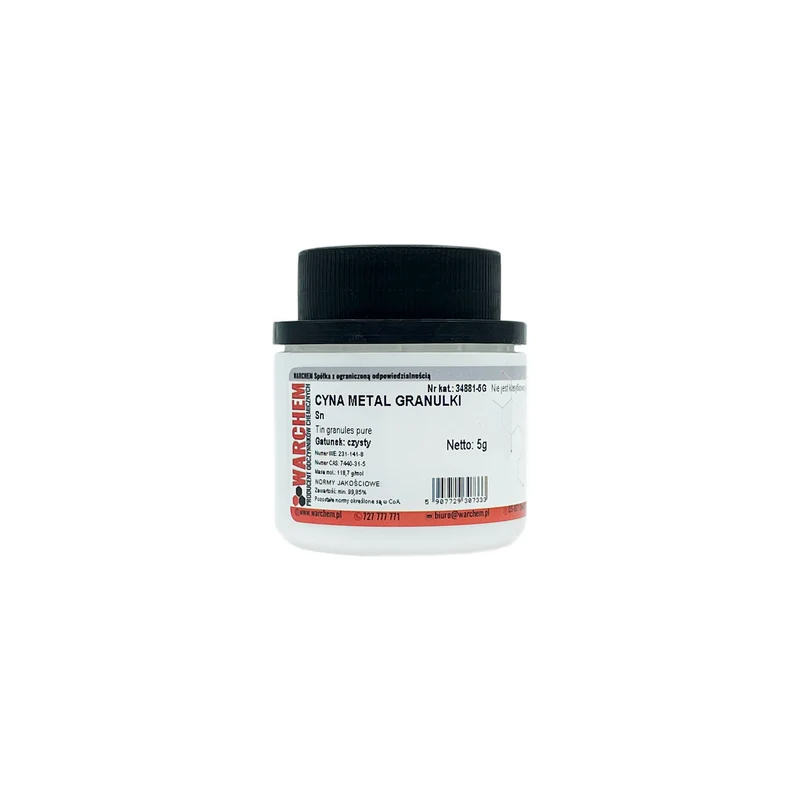 ZINNMETALLGRANULAT - rein 5g WARCHEM