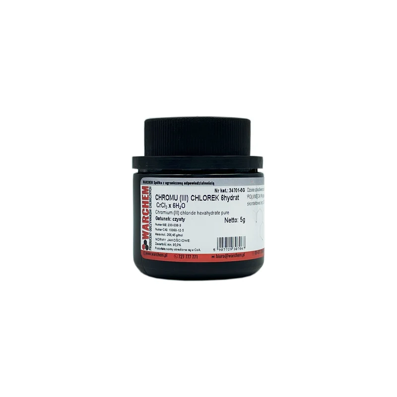 CHROM(III)-CHLORID 6hydrat - rein 5g WARCHEM
