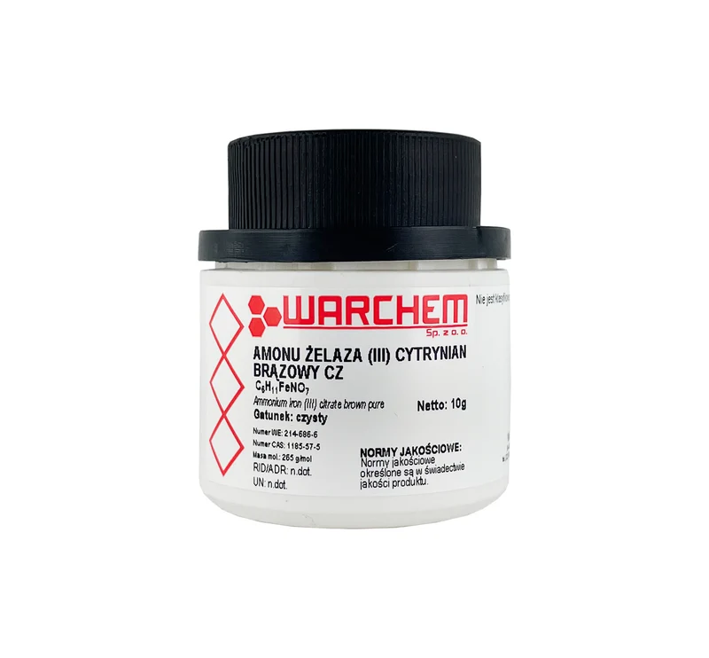 AMMONIUMEISEN(III)CITRAT BRAUN - rein 10g WARCHEM