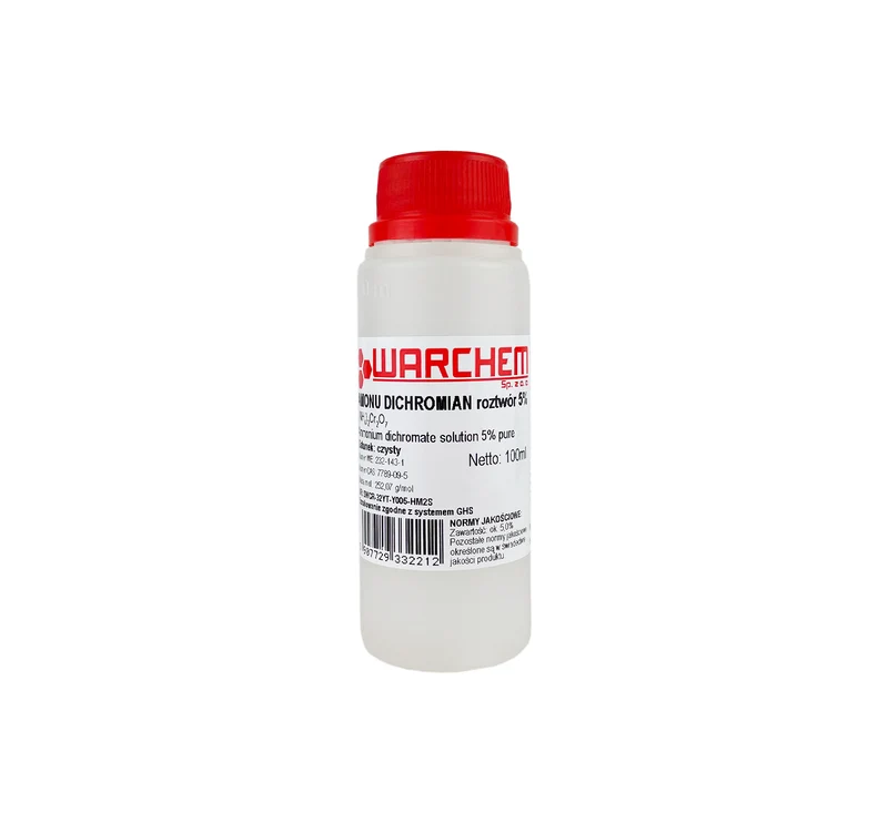 AMMONIUMDICHROMAT-Lösung 5 % - rein 100 ml WARCHEM