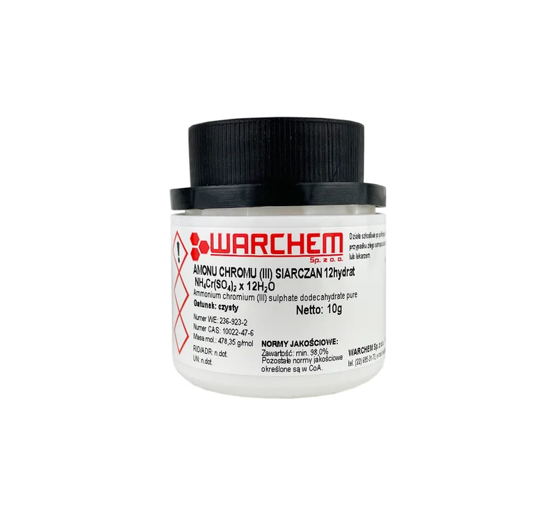 AMMONIUMCHROMIUM(III)SULFAT 12hydrat - rein 10g WARCHEM
