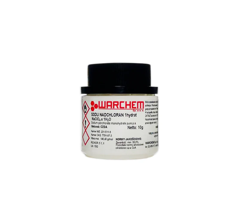 NATRIUMPERCHLORAT 1hydrat - REIN 10g WARCHEM