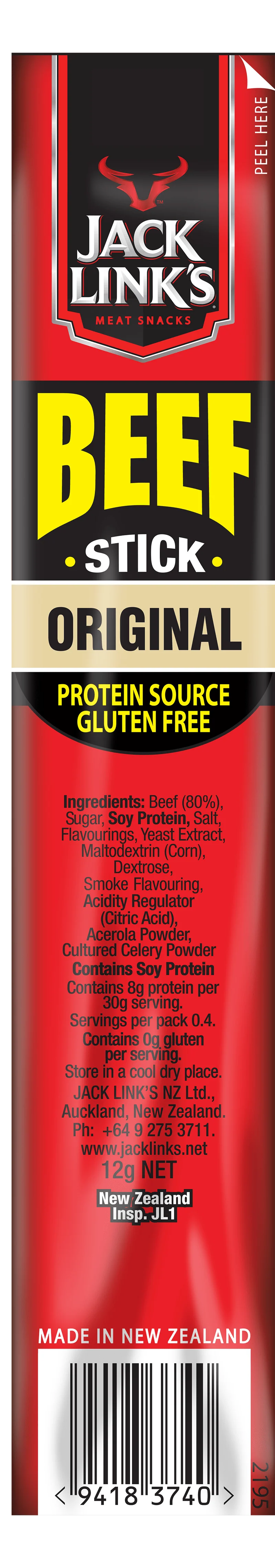 Jack Link's Beef Stick Original 12g