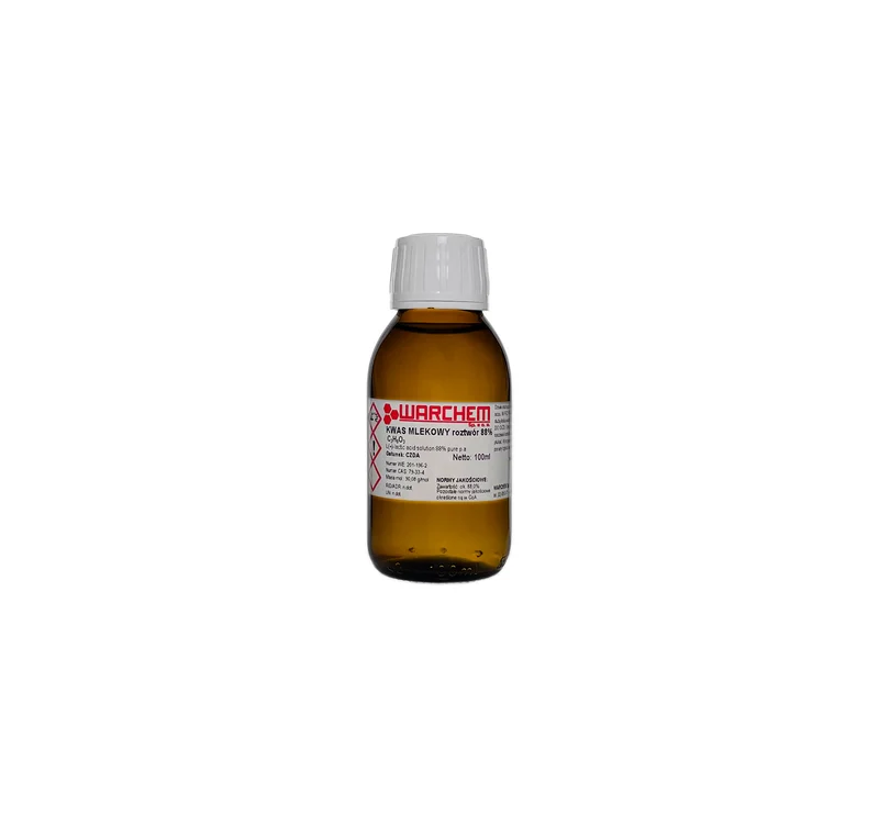 MILCHSÄURE-Lösung 88 % - REIN 100 ml WARCHEM