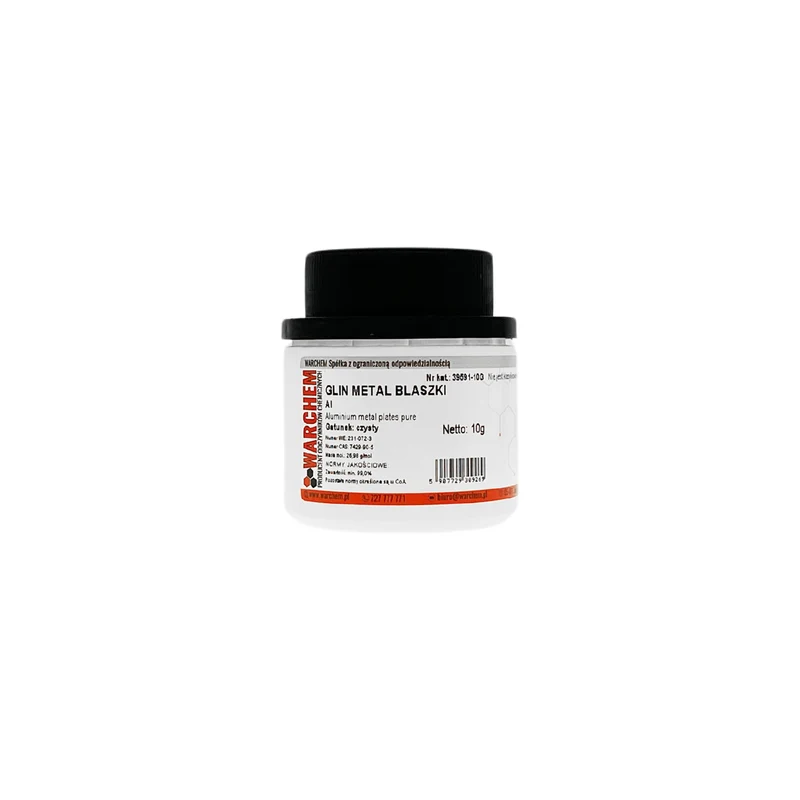 ALUMINIUMMETALLPLATTEN - rein 10g WARCHEM