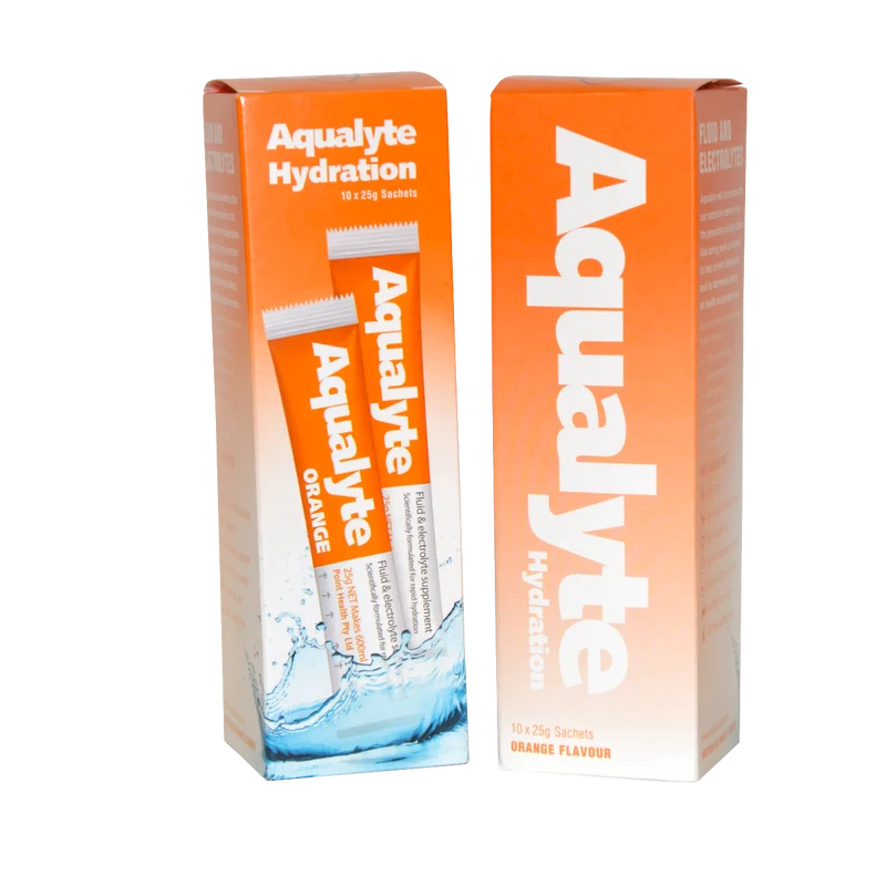 Aqualyte 25g Sachets Orange (10 pk)