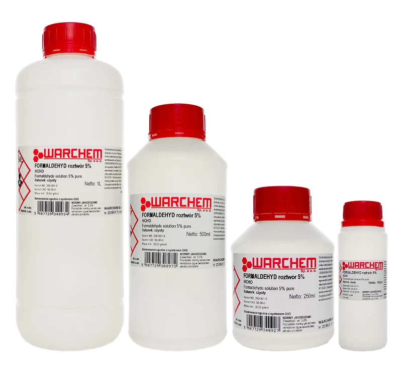 FORMALDEHYD 5% Lösung - rein 250 ml WARCHEM