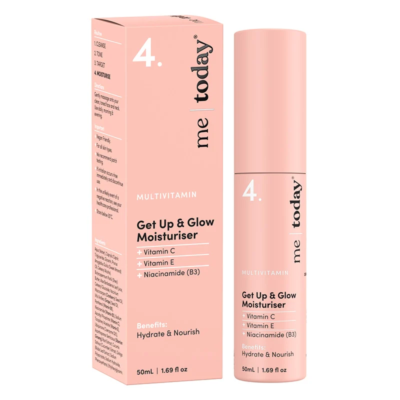 Me Today Multivitamin Get Up & Glow Moisturiser 50mL