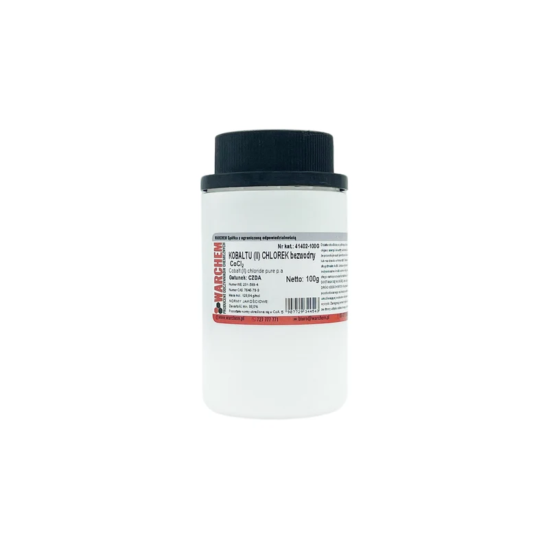COBALT(II)CHLORID wasserfrei - PURE 100g WARCHEM
