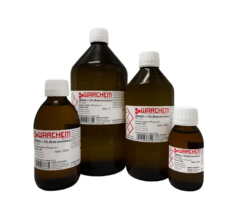 AMMONIAKWASSER 10 % (AMMONIA RR 10 %) - REIN 100 ml WARCHEM