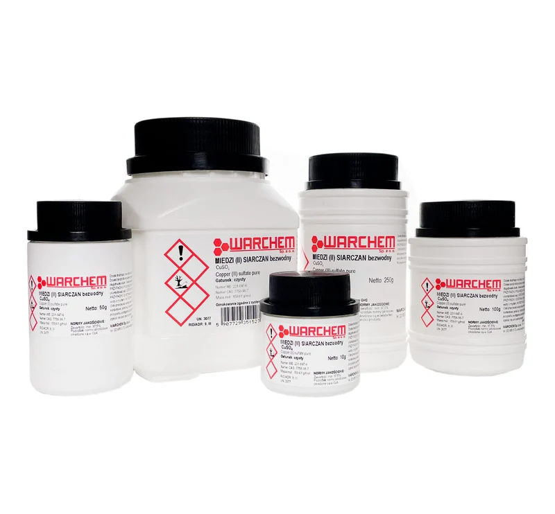 KUPFER(II)-SULFAT wasserfrei - rein - 100g WARCHEM