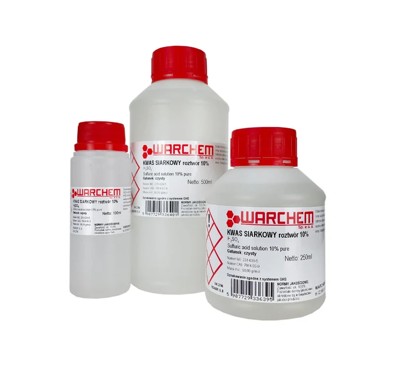 SCHWEFELSÄURE 10% - rein 500 ml WARCHEM
