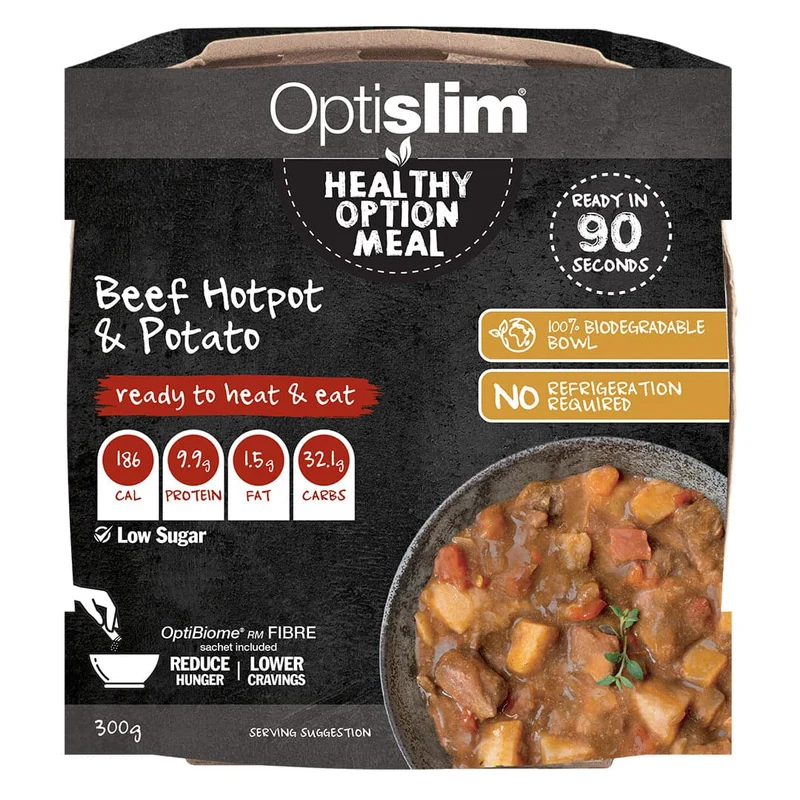 Optislim Healthy Option Meal Beef Hotpot & Potato 300g