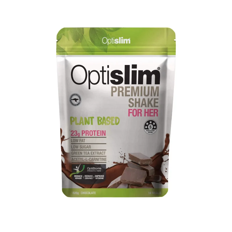 Optislim For Her Plant Based Chocolate 826g