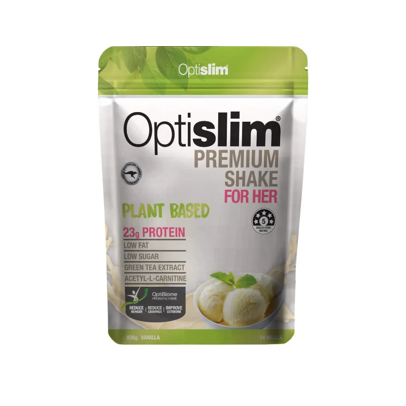 Optislim For Her Plant Based Vanilla 826g