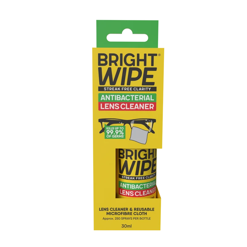 Brightwipe Anti-Bacterial Lens Care Kit 30ml