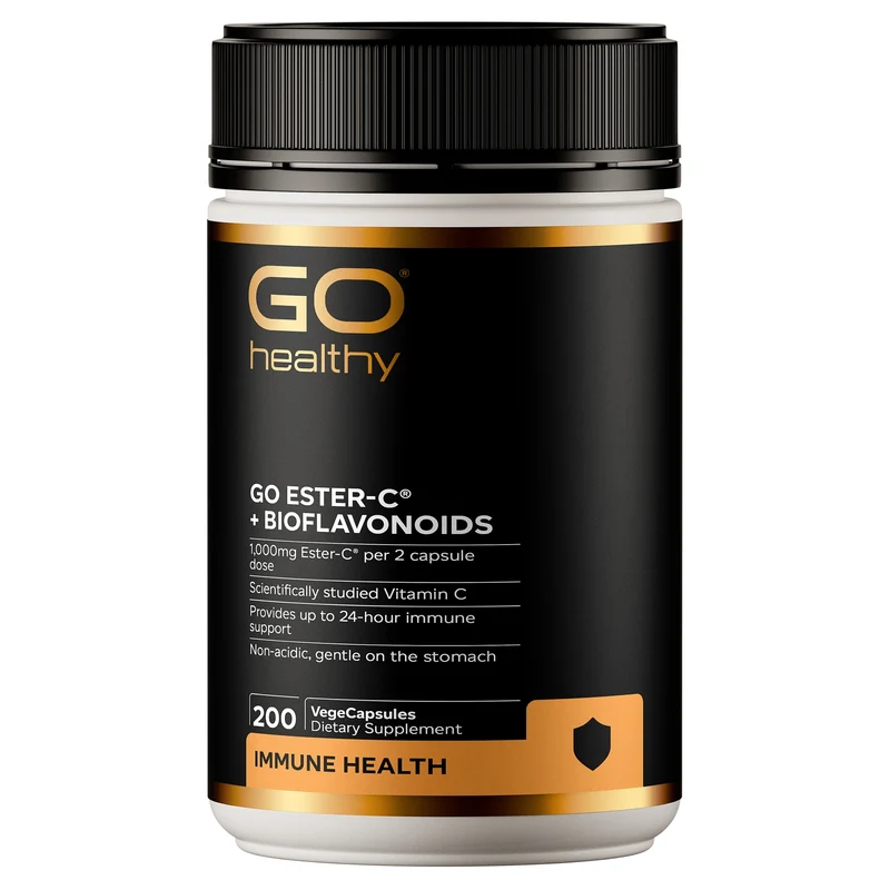 GO Ester-C Bioflavonoids VCaps 200s