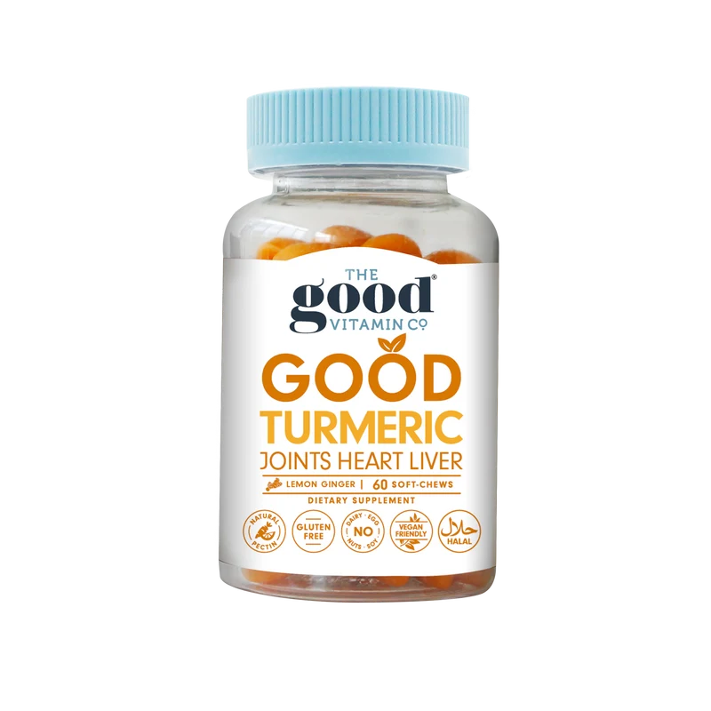 The Good Vitamin Co Good Turmeric Joints Heart Liver Chewables 60 Pack
