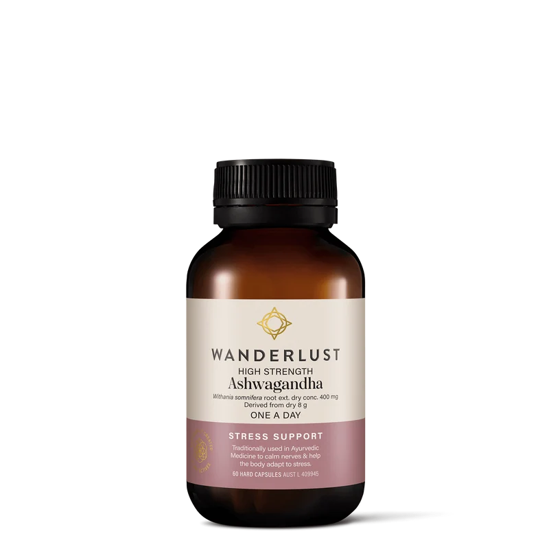Wanderlust High Strength Ashwagandha Capsules 60s