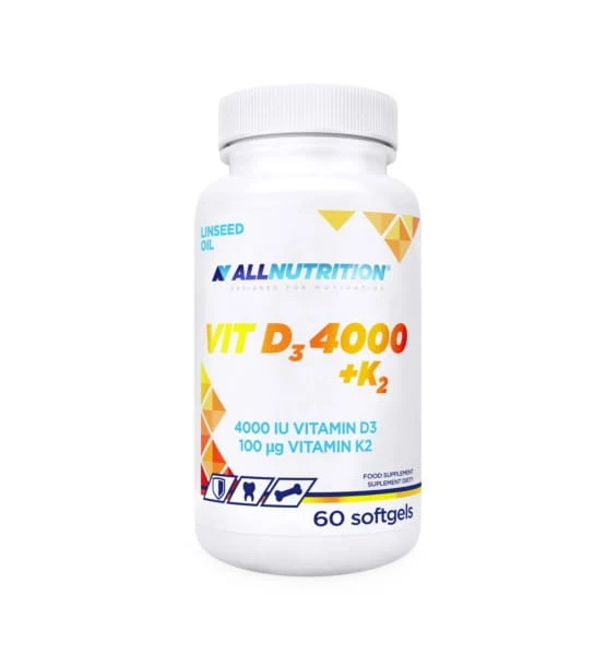 Allnutrition Vitamin D3 4000 + k2 60 k