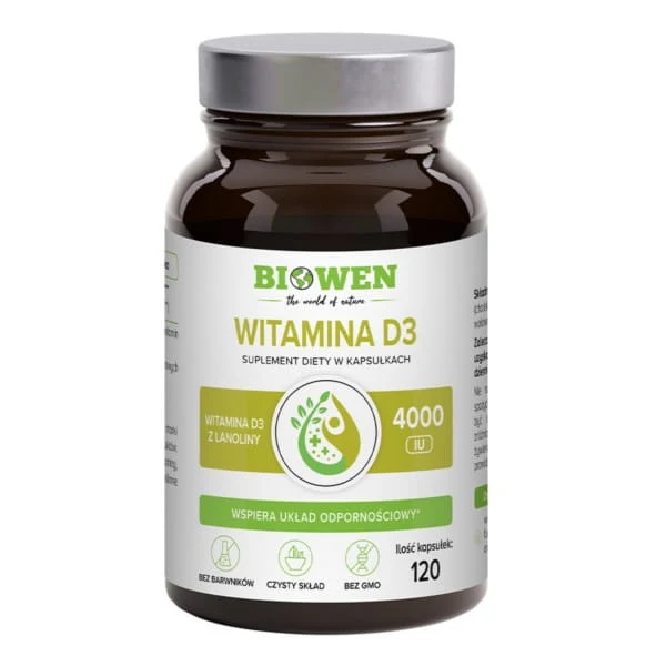 Biowen Vitamin D3 4000 120 k