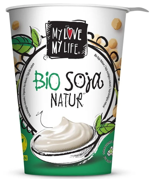 NATÜRLICHES SOYCOAT PRODUKT OHNE ZUCKERZUSATZ BIO 400 g - MY LOVE MY LIFE
