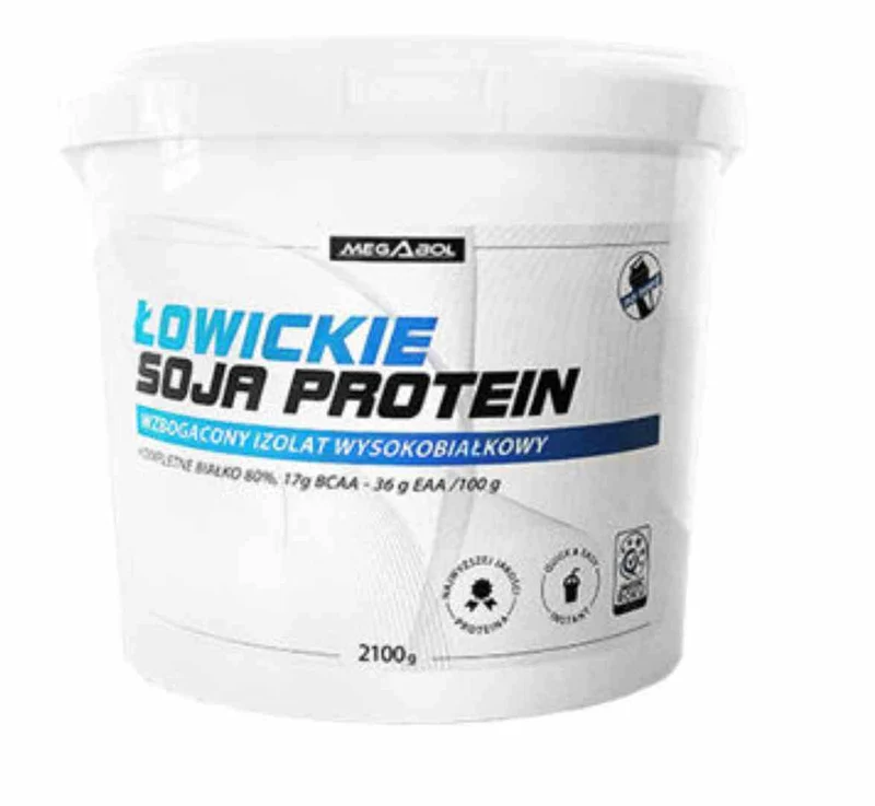Megabol Łowickie Sojaprotein 2,1 kg mit Bananengeschmack