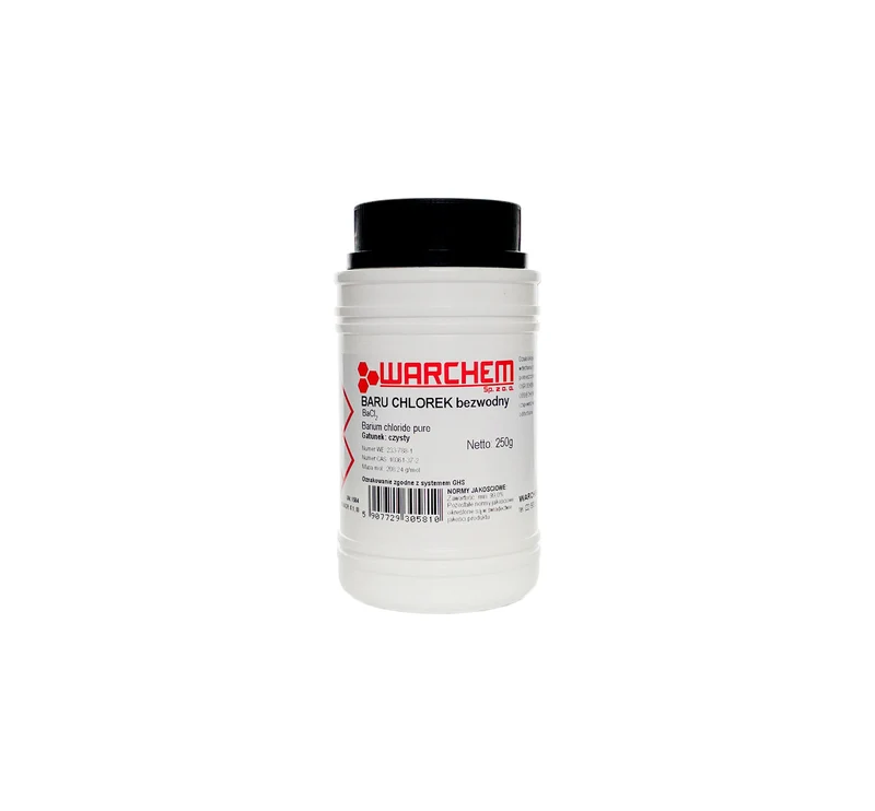 BARIUMCHLORID wasserfrei - rein 250g WARCHEM
