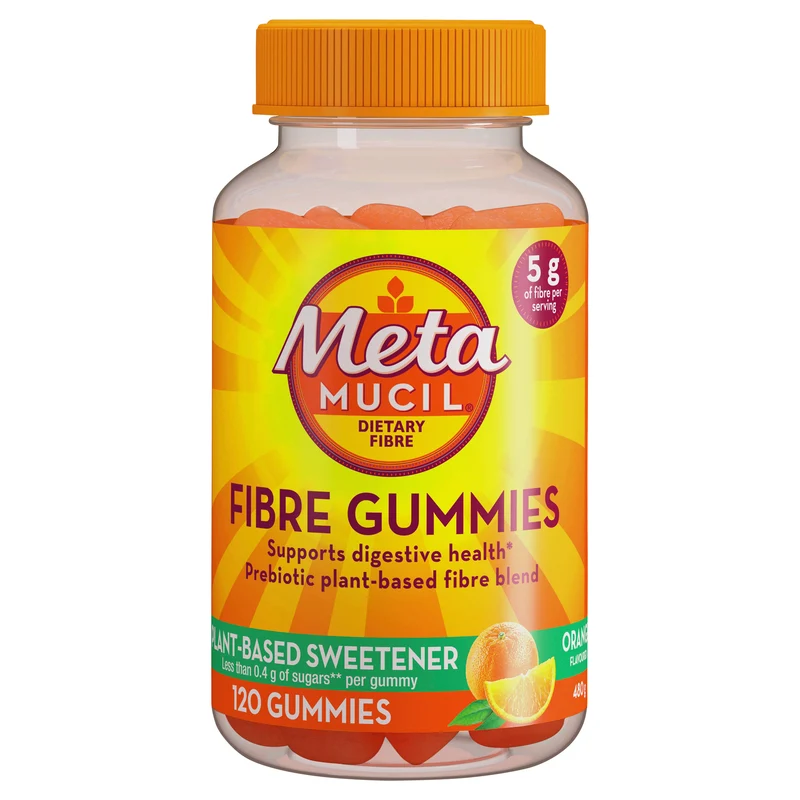METAMUCIL Fibre Gummies Orange 120s