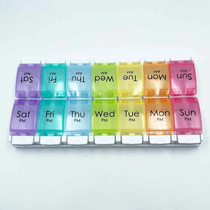 HB&Co Medicine 14 Day Pill Box