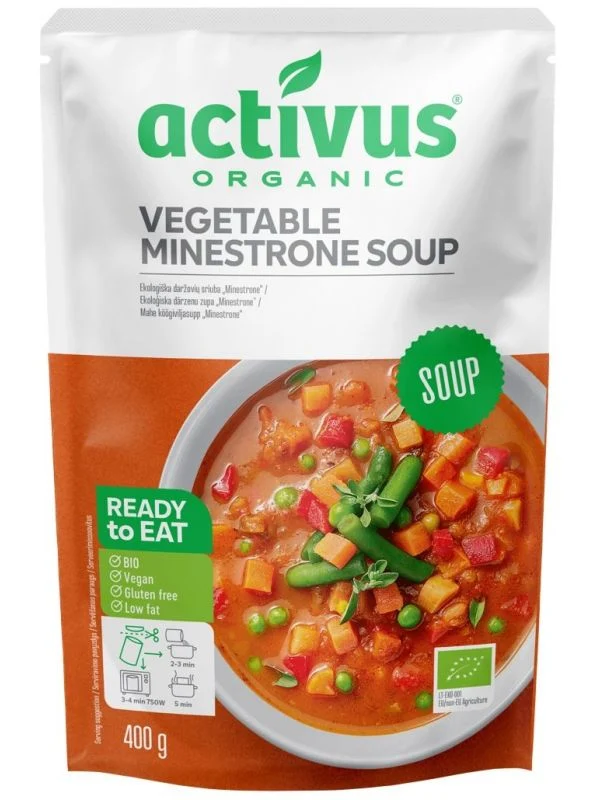Minestrone-Gemüsesuppe BIO 400 g