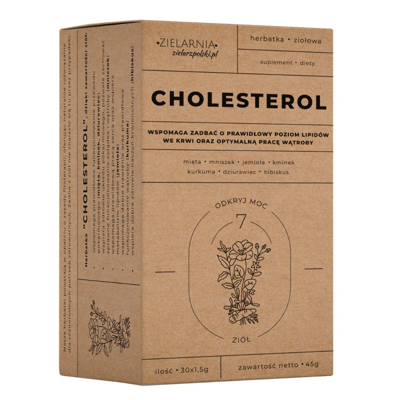 CHOLESTEROL Fix 30x1,5g (gesunde Gerichte) ZIELARZPOLSKI.PL