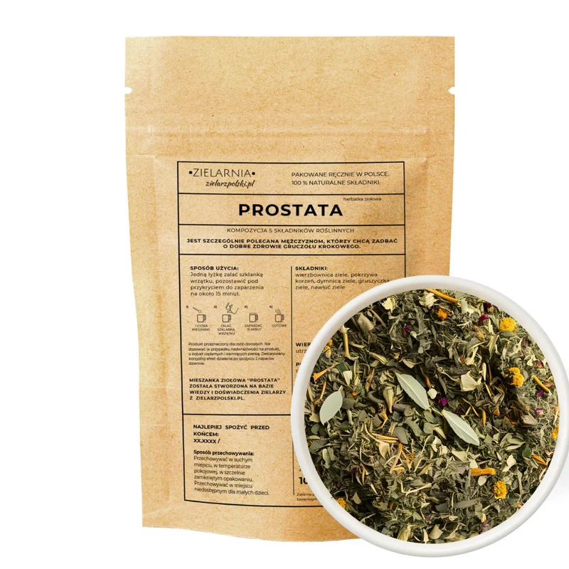 Prostata-Kräutertee 100g ZIELARZPOLSKI.PL