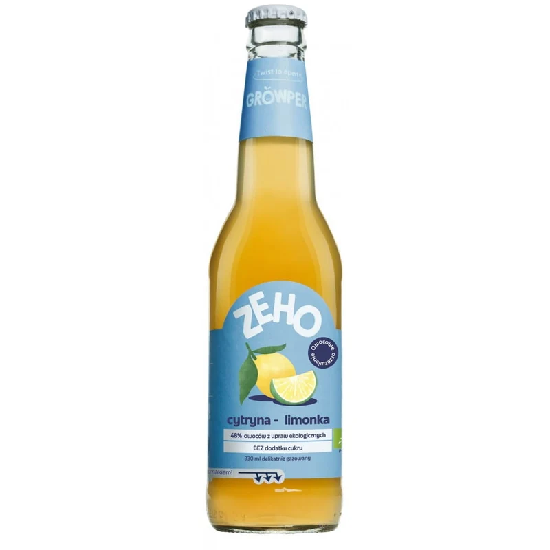 Zitronen-Limetten-Limonade BIO 330 ml