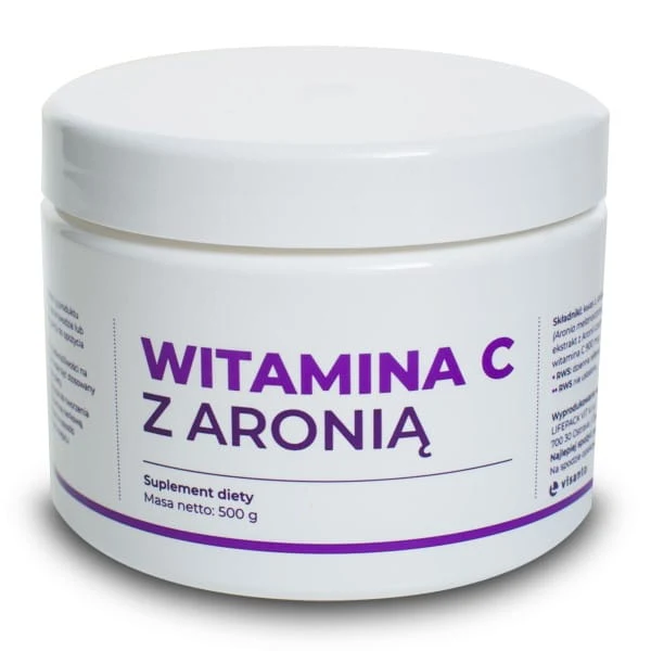 Visanto Vitamin C mit Aronia 500 G Immunität