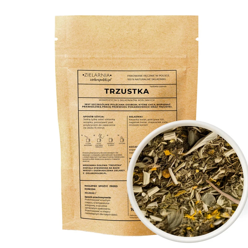Bauchspeicheldrüse - Kräutertee 100g ZIELARZPOLSKI.PL