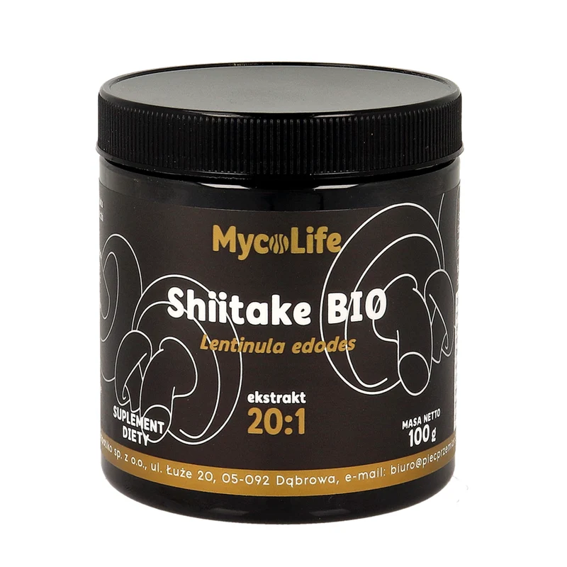 Shiitake-Pilz BIO-Extrakt 20:1 100g MYCOLIFE