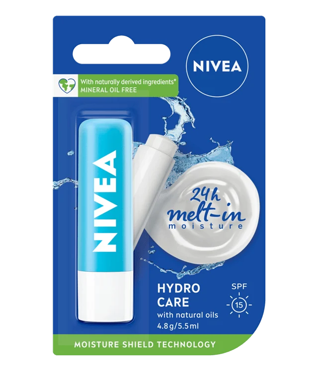 Nivea Lip Balm Hydro Care 4.8g
