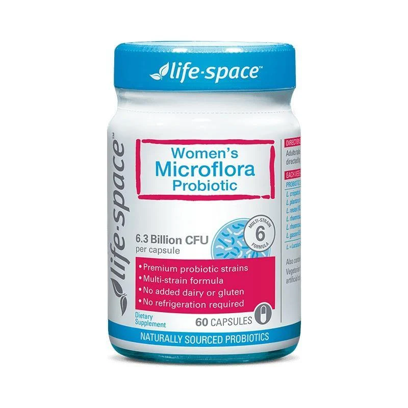 Life-space Probiotic Women's Microflora 60 Capsules