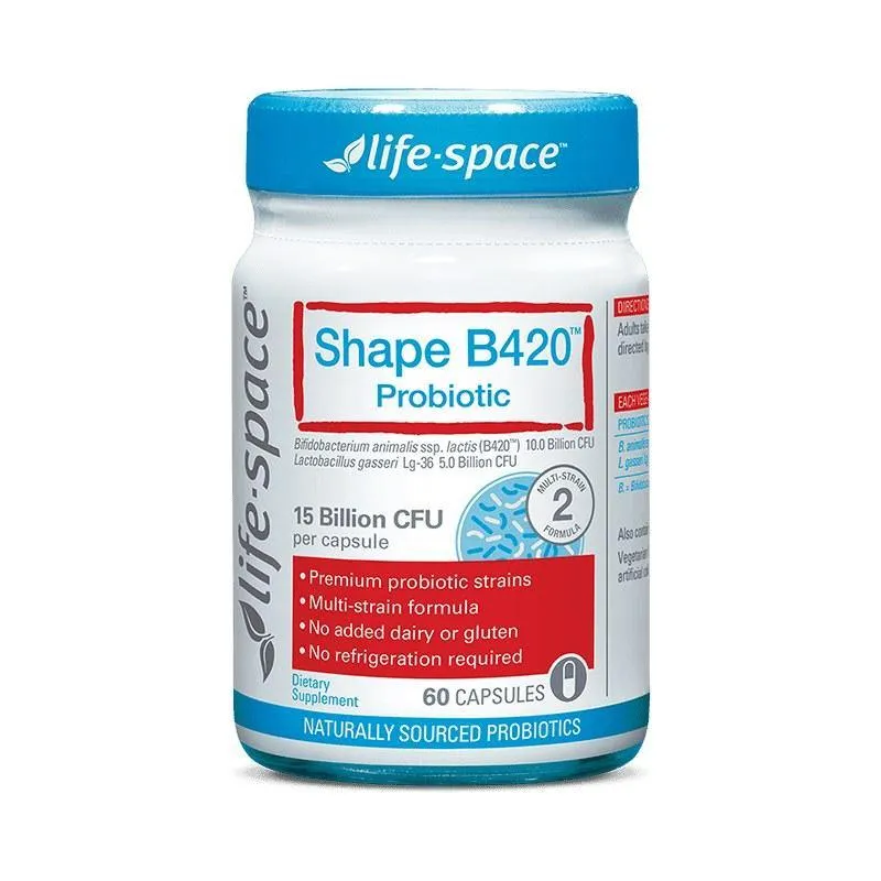 Life-space Probiotic Shape B420 60 Capsules