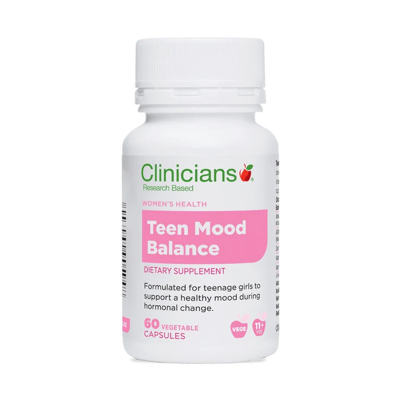 Clinicians Teen Mood Balance Vcaps 60s