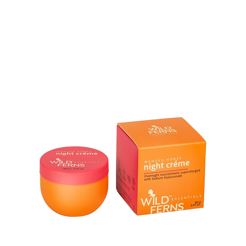 Wild Ferns Essentials Manuka Honey Night Crème 90g