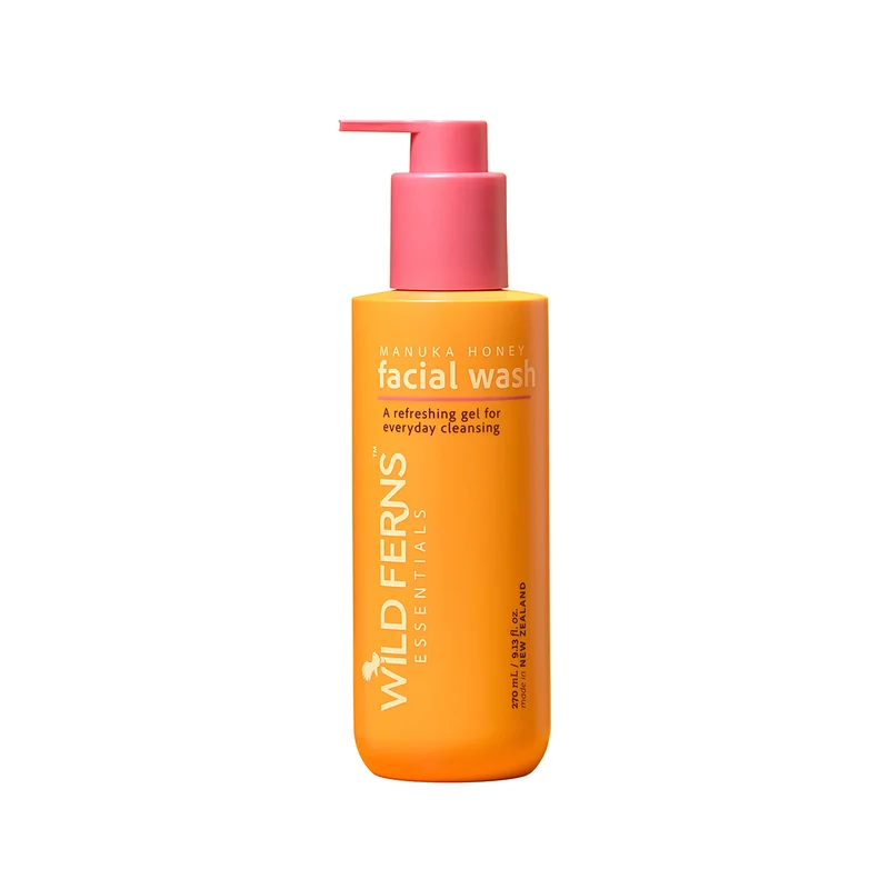 Wild Ferns Essentials Manuka Honey Facial Wash 270ml