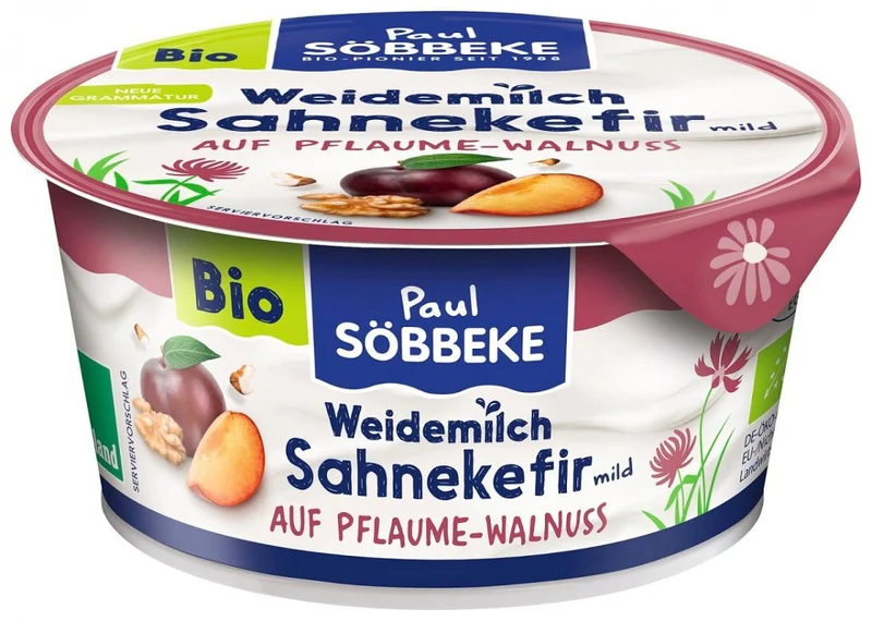 SKIMMED SLIMM - ITALIENISCHE WALNUSS KEFIR BIO 150 g - SOBBEKE