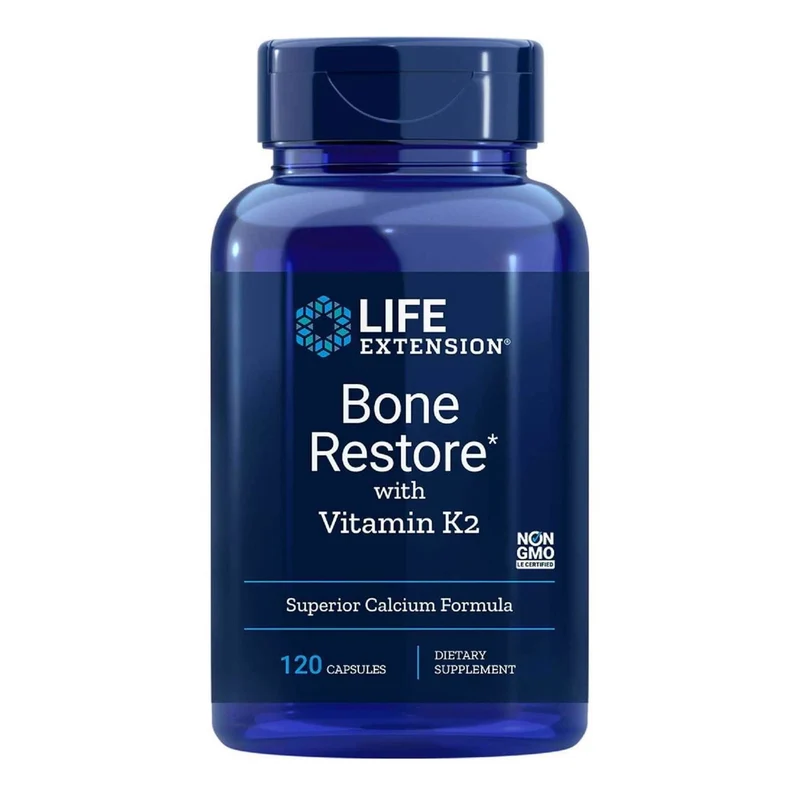 Knochenwiederherstellung mit Vitamin K2 120 Kapseln Life Extension