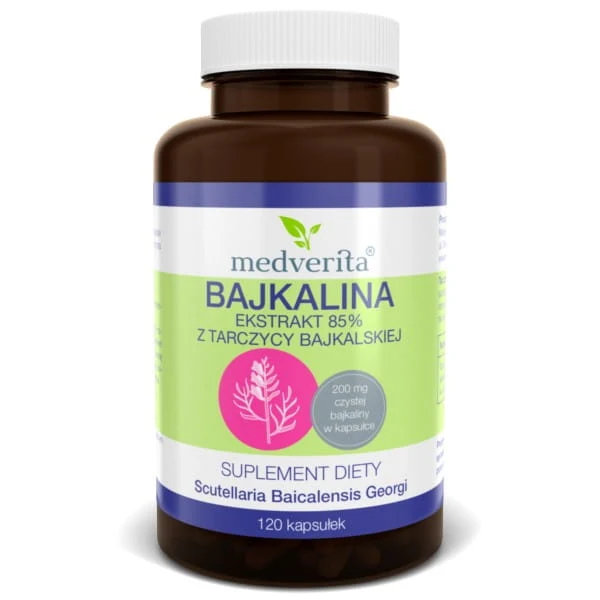 Medverita Baikalin 85% Baikal-Schilddrüse 120 K
