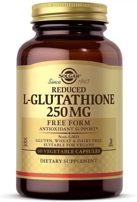 Reduziertes L-Glutathion 250 mg (60 Kapseln).