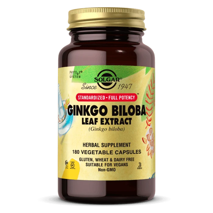 Ginkgo-Biloba-Blätter-Extrakt (180 Kapseln)